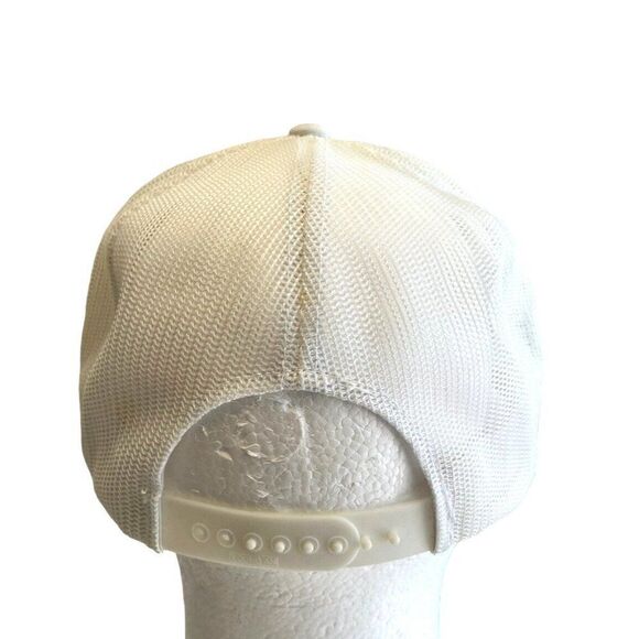 Vtg Wilson Inspection Co Oklahoma City OK Snapback Hat Cap USA OS Mesh - Picture 3 of 6